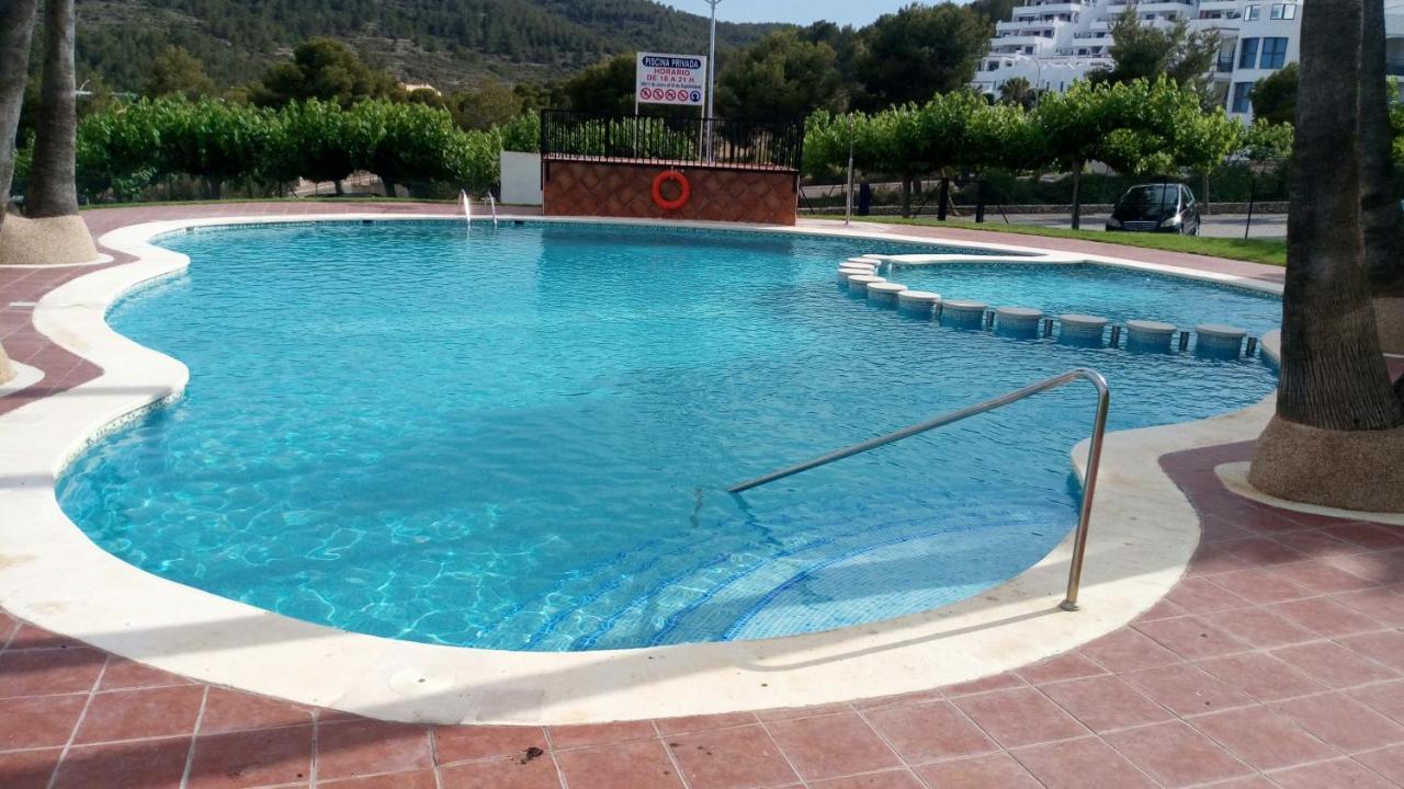 Relax, Piscina, Playa Y Barbacoa! Apartman Peñíscola Kültér fotó